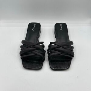 NWOB Circus NY by Sam Edelman Janessa Slide Sandal Black Women's Size 9